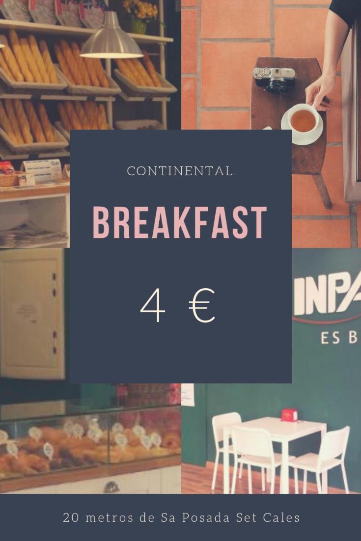 Hostal Sa Posada Set Cales Ciutadella  Ngoại thất bức ảnh